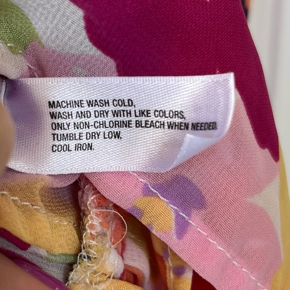 •GAPKIDS• Girls Long Floral Tunic Top - Size Large (10) - Picture 9 of 10